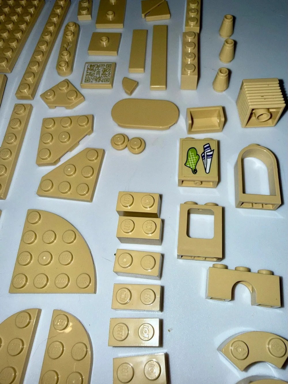Lego tan blocks